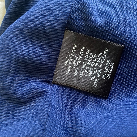 Design Lab Navy Cheetah Print Ruffle Skirt - Picture 8 of 8